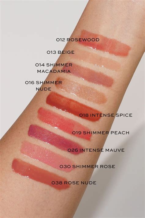 dior addict swatch|Dior Addict lip glow shades.